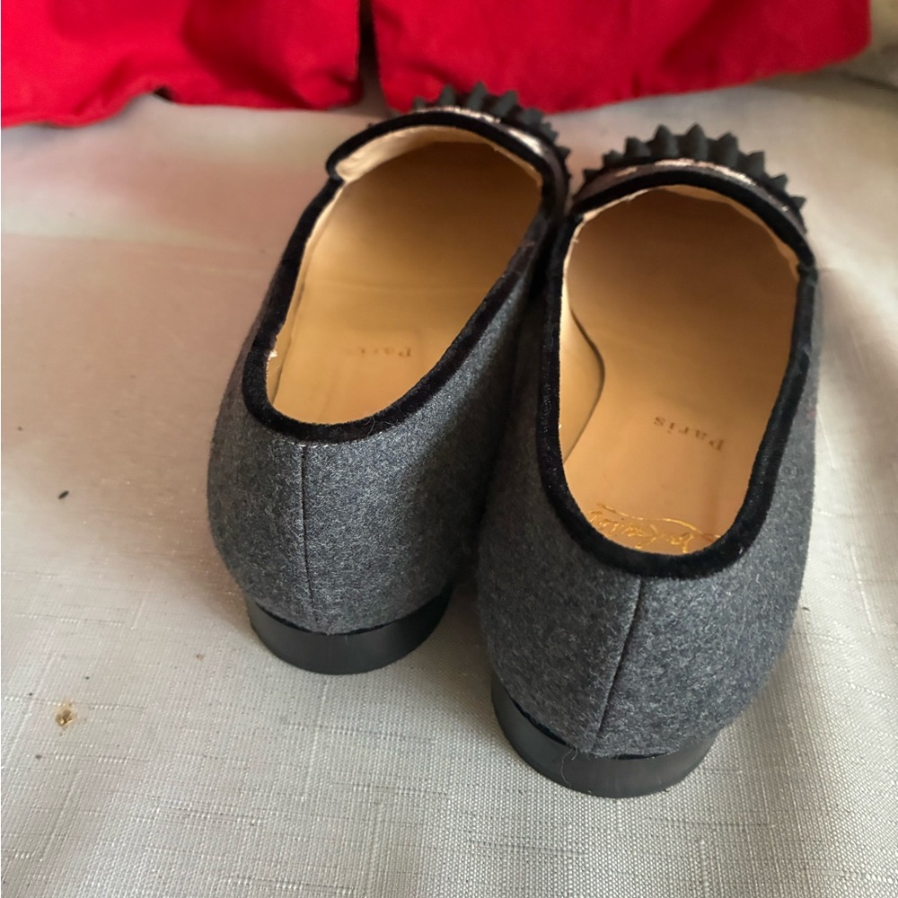 Christian Louboutin Spike Logo Loafers - Picture 5 of 7